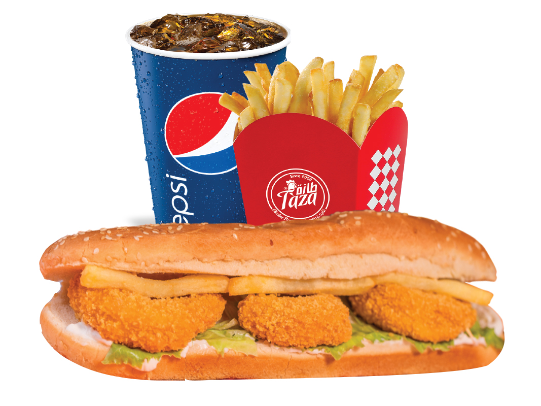 Shrimp Sandwich 9 inch Meal